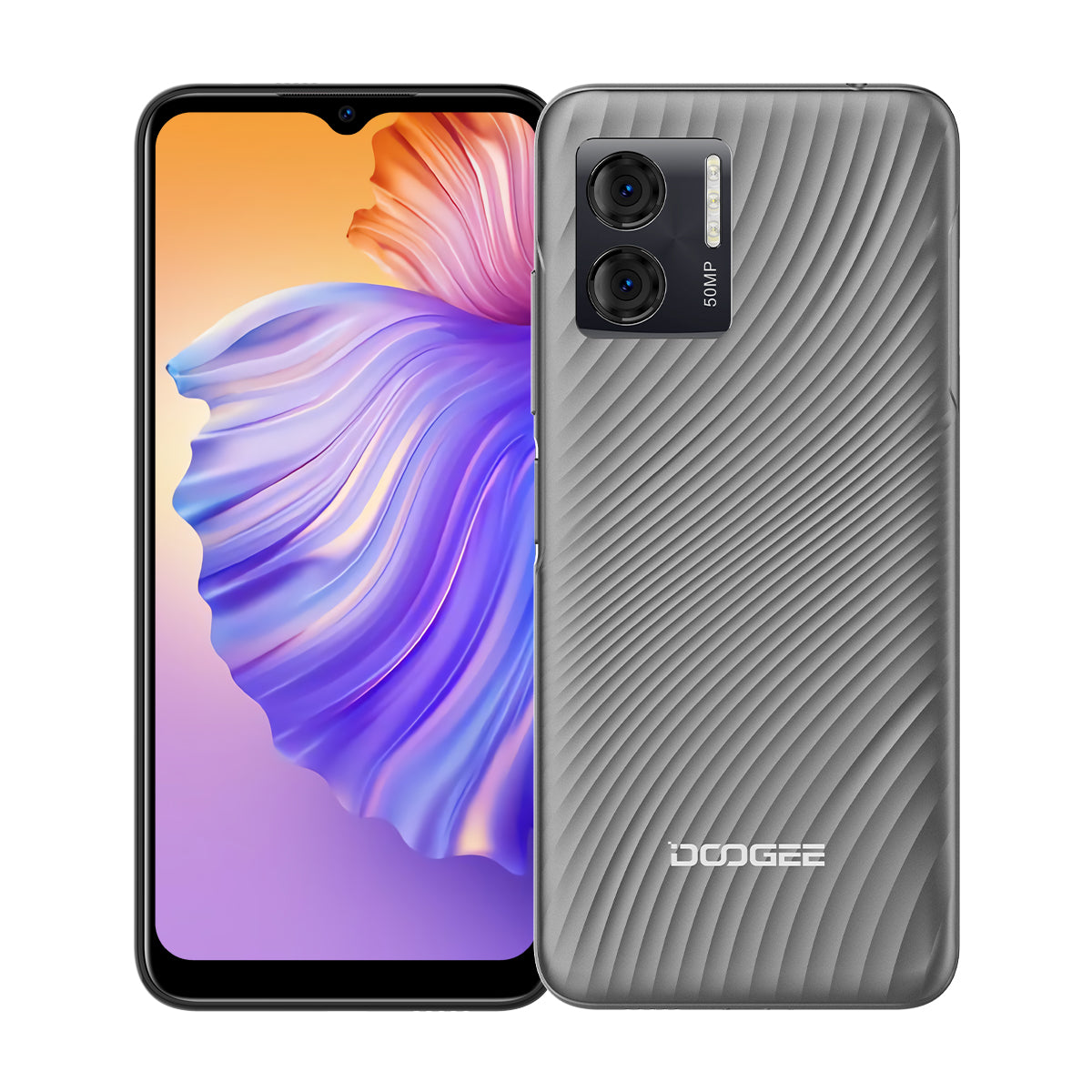 DOOGEE N50 Pro Android Phone, 4200 mAh Battery Smartphone, 20GB RAM+256GB  ROM, Android 13, 50MP AI Camera, 6.52 inch HD+, 4G OTG/GPS/Face ID