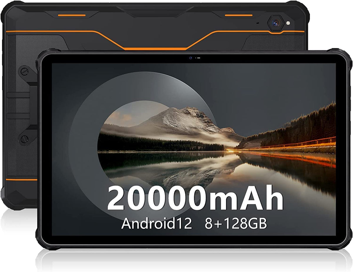 OUKITEL RT2 Rugged Tablet, 10.1 Inch FHD 20000mAh Battery