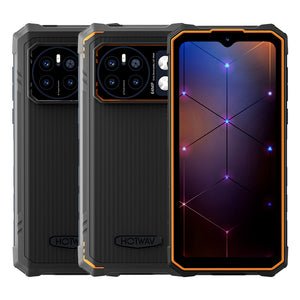 Hotwav Cyber 13 Global Phone 6.6'' 8+128GB 10800mAh Rugged Smartphone 4G Android 14 NFC 16MP+64MP 150 Lumen Flash Light Hotwav