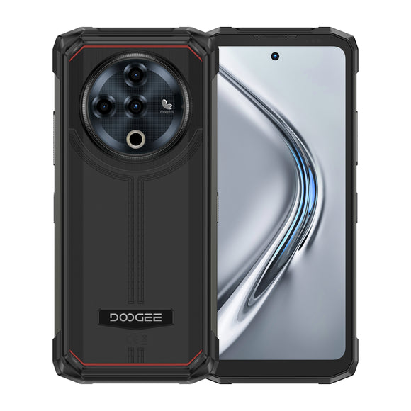 Doogee Rugged Smartphone 8GB+256GB Mian 50MP Camera 120LM FlashLight 15500mAh Fast Charger Android 14 Phone Doogee Fire 6 Power